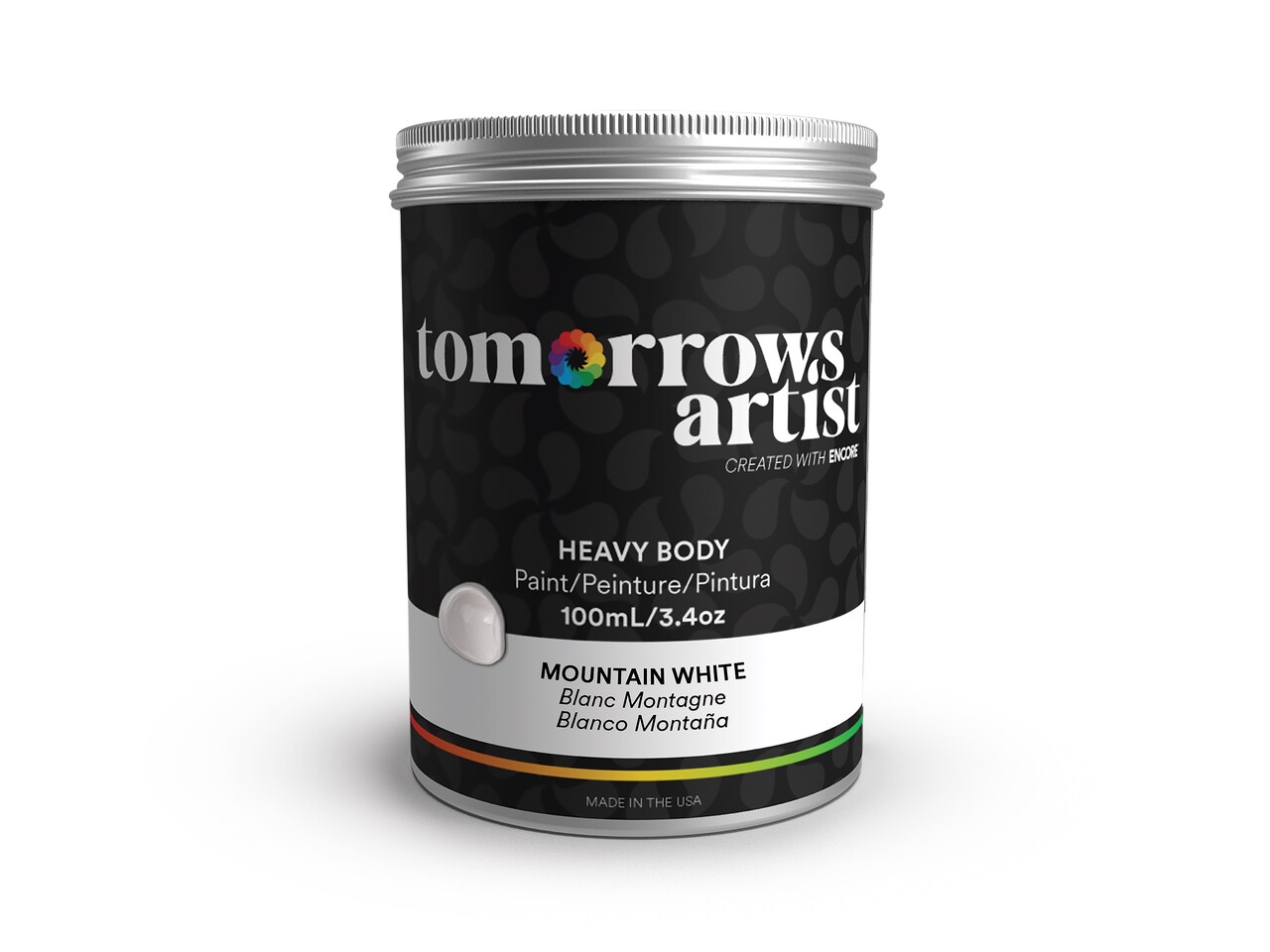 Tomorrows Artist: Heavy Body Eco-Friendly Sustainable Acrylic Art Paint 100ml/3.38oz, 250ml/8.45oz, 500ml/16.91oz, 1000ml/33.81oz